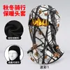 Máscara Facial Térmica Ajustable con Forro de Lana para Esquí, Gorro Grueso de Lana para Motocicleta