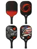 Set de palas de pickleball de fibra de vidrio para adultos, set completo de competición de grado profesional