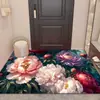Alfombrilla de Baño Estéreo 3D de Lodo Diatomeas, Absorbente de Agua para el Hogar, Secado Rápido, Resistente a la Suciedad, Alfombrilla Antideslizante, Felpudo Estilo Chino para Puerta de Entrada