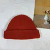 Gorro de piel de melón tejido de moda de otoño e invierno de producción propia, gorro femenino coreano de color sólido, gorro Baotou cálido para exteriores, gorro frío