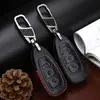Adecuado para Funda de Llave Ford Wing Bo Yi Bo Xin Zhisheng Modificada Especial Cuero Funda de Llave Inteligente Funda de Llave de Coche