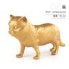Directo de Fábrica Serie Animales Dorados Juguete de Decoración Simulación Tigre León Elefante Rinoceronte Modelo Estático