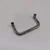 LS503-100 puxador de ferro cromado, puxador dobrável em forma de U, puxador de porta de armário