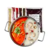 Base Pequeña para Hot Pot Comercial Hecha a Medida Ingredientes al por Mayor, Aceite Transparente de Autoservicio, Aceite de Res, Sopa de Brochetas de Chongqing, Hot Pot Picante, Sopa de Champiñones, Sopa de Tomate