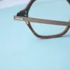 Gafas de Sándalo, Gafas Ópticas de Montura Cuadrada Retro, Montura de Madera, Aspecto Artístico de Alta Gama, Gafas para Miopía, Titanio Puro Estilo Chino