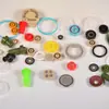 Anillo de Sellado para Boquilla de Alta Temperatura, Químicamente Inerte, para Transportar Adhesivo Termofusible Caliente de Alta Viscosidad, Piezas de Sellado de Politetrafluoroetileno