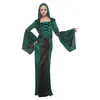Disponible nuevo disfraz de Halloween para cosplay, disfraz de mago de jade para niña grande adulta, ropa de noche para bar