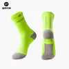 Calcetines de Ciclismo Rock Brothers Calcetines para Bicicleta de Carretera y Montaña Deportivos Transpirables Antibacterianos que Absorben el Sudor Calcetines para Correr de Tubo Medio Hombres y Mujeres