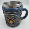 Tazas Creativas Transfronterizas V8 Taza V6 Resina Creativa Copa de Vino Personalizada Adorno de Motor Mecánico Fabricante