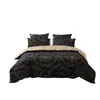 Juego de funda de edredón y fundas de almohada de tres piezas estilo hogar moderno para comercio exterior transfronterizo, juego de ropa de cama para camas individuales y dobles