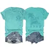 La vida es una playa Haz Amazon Ebay Sitio Independiente Camiseta de Manga Corta con Cuello Redondo de Moda y Elegante para Mujer