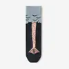Calcetines de Garra de Pollo para Exportación, Amazon, Calcetines Hasta la Rodilla Estilo Europeo y Americano, Calcetines de Algodón Estilo Coreano y Japonés, Calcetines Largos Creativos de Cintura Alta que Se Pueden Usar Afuera