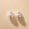 Nuevas Cuentas de Calabaza con Patrón Vertical de Precisión Chapadas en Plata de Ley S925 Oro de 18 Quilates Chinoiserie Cuentas Sueltas Pulsera de Cuerda Trenzada DIY Accesorios de Joyería