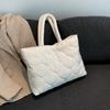 2026 Moda Nuevo Estilo Simple y Versátil Bolsa de Nylon Bordada Nube Bolsa Tote de Gran Capacidad Bolso Cruzado Bolso de Hombro para Mujeres