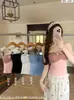 692# Chaleco Strapless Estilo Deseo Puro para Mujer con Almohadillas en el Pecho Adelgazante Diseño Corto Top de Verano Bodycon Atuendo de Chica Caliente