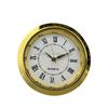 Cabeça de Relógio de 55mm de Venda Quente para Comércio Exterior, Cabeça de Relógio de Liga com Artesanato Incrustado, Cabeça de Relógio de Cristal Artesanal