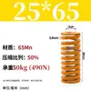 Padrão Japonês Resistente a Altas Temperaturas Mola de Molde Mola de Compressão Doméstica 65Mntf Fio Plano Compressão Retangular Alta Elasticidade Alta Resiliência