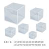 FUENTE fabricante DIY Cristal epoxi animal planta muestra molde cubo alto transparente cubo molde