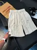 Shorts Bordados de Secado Rápido Cortados en Diagonal Estilo Americano para Hombre, Pantalones Deportivos Finos de Verano para Fitness, Shorts de Baloncesto a la Rodilla