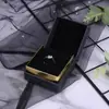 Anillo de Joyería Exquisito Creativo Caja de Empaque para Joyería Caja de Color Sólido Simple para Colgante de Collar Caja con Tapa para Regalo de Joyería