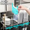Caja de Almacenamiento para Mascarillas Faciales, Organizador Transparente con Compartimentos para Tocador, Caja de Almacenamiento de Cosméticos de Gran Capacidad, Estante de Almacenamiento para Productos de Cuidado de la Piel