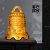 Campana de Ocho Tesoros de Cobre, Herramienta Mágica de los Ocho Inmortales, Campana de Cobre de los Doce Zodiacos, Adorno Colgante para Decoración de Techo de Jardín en Casa, Regalo