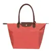 Bolso de Mano Francés Clásico Personalizado con Asa Larga Bordada Bolso de Hombro Bolso para Cosméticos Plegable Gran Capacidad Bolsa de Tote Impermeable