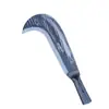 Cuchillo para cortar madera de exterior para el hogar, cuchillo para despejar caminos, cuchillo para partir madera, herramienta agrícola para talar árboles, acero al carbono ancho y grueso forjado, cuchillo afilado para picar y cortar
