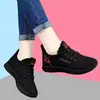 Zapatos de Tela Nuevos de Verano 2026 Estilo Old Beijing para Personas de Mediana Edad y Mayores, Zapatos para Caminar de Suela Suave, Zapatos Deportivos de Trabajo con Cordones, Zapatos para Mamá