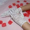 Ventas Directas de Fábrica Guantes de Mano para Regalo de Boda de Novia Protección Solar Dedos Completos Guantes Delgados Verano Flores Grandes