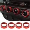 Tacoma ar condicionado AC interruptor áudio CD botão botão capa decoração compatível para 2016-2021 Toyota