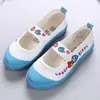 Zapatos de Baile, Zapatos de Gimnasia de Lona, Zapatos de Ballet de Princesa, Zapatos para Niños de Jardín de Infancia y Primaria, Zapatos Blancos, Zapatos de Lona, Ecológicos