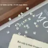 Rhinestones cuadrados pequeños K9 brillantes para decoración de uñas, populares en Japón, mini cuadrados coloridos de 3 mm con parte trasera de punta para accesorios de uñas portátiles