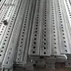 Tira de Fijación de Barra de Hierro, Pieza de Conexión Recta con Agujeros, Barra Larga de Acero Plano Galvanizado, Tira de Hierro de Refuerzo para Taburete Perforado