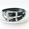 Cinto de Fivela Borboleta com Strass Estilo Novo Transfronteiriço, Acessórios para Jeans e Saias, Elegante e Versátil, Cinto Unissex Estilo Celebridade da Internet