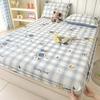 Touca de cama de algodão com desenho peça única 100% algodão protetor de colchão individual para dormitório conjunto de cama individual colcha 2025 novo 3