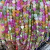 Pulsera y Collar Semiacabados Accesorios de Joyería DIY Fábrica Venta al por Mayor Hilo de Cuentas 6mm Forma de Corazón Agujero Recto Piedra Ágata Turquesa Pulsera