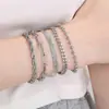 Joyería Transfronteriza Europea y Americana, Pulseras de Acero Inoxidable Estilo Ins Personalizadas, Accesorios de Mano Geométricos a la Moda