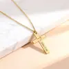 Collar con Colgante de Acero Inoxidable en Forma de Corazón Hueco con Juan 3, Superventas Transfronterizo:16 Versículos, Joyería con Grabado Personalizable