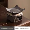 Queimador de Incenso Cerâmico Artesanal Vintage Inspirado em Zen com Aroma de Sálvia e Cedro, Queimador de Chá e Difusor