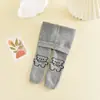 Medias para Niños Invierno Calcetines para Bebé Medias para Bebé Blanco Dibujos Animados Tejido Nueve Puntos Leggings para Niñas