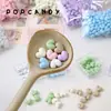 Aleación Durazno Amor Color Primavera Macarrón DIY Pulsera de Cuentas Hecha a Mano Pendientes Collar Cadena para Teléfono Móvil Joyería Cuentas