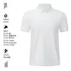 Camisa Polo Rayada Bicolor de Seda de Hielo Ropa de Trabajo al por Mayor Publicidad de Empresa Manga Corta Personalizada Ropa de Trabajo de Negocios de Alta Gama