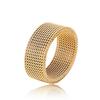 Cao Shi Anillo Trenzado Simple de Venta Caliente Transfronterizo Anillo Minimalista Unisex para Uso Diario Joyería Versátil