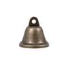 Campana Metálica Clásica de Hierro Engrosado de 38 mm Chapada en Oro, Plateada, Bronce, Campana de Viento Abierta, Accesorios para Mochila