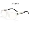 Armazón para Gafas Antiluz Azul Hoja de Acero TR90 Nuevo Moda Gafas Deportivas Armazón Cuadrado Armazón para Gafas de Miopía al por Mayor