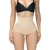 Ropa Interior Europea y Americana de Talla Grande Nueva Levanta Glúteos Transpirable Sin Costuras Pantalones Moldeadores de Trasero de Durazno Pantalones de Glúteos Pantalones de Cintura Alta Control de Abdomen para Mujeres