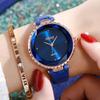 Nary/Nari Simple Trendy Moda Celebridad de Internet Correa de Cuero Reloj de Cuarzo Impermeable para Mujer Modelo Popular de Douyin 7006