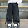 2172 Pantalones de Otoño para Niños 2026 Nuevo Estilo Coreano de Primavera y Otoño Pantalones Rectos a la Moda Pantalones Largos Casuales Versátiles