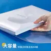 Staples Artículos de Oficina Negocios Bolsa Transparente para Archivos Snap-On Bolsa de Plástico para Documentos Carpeta Almacenamiento de Exámenes